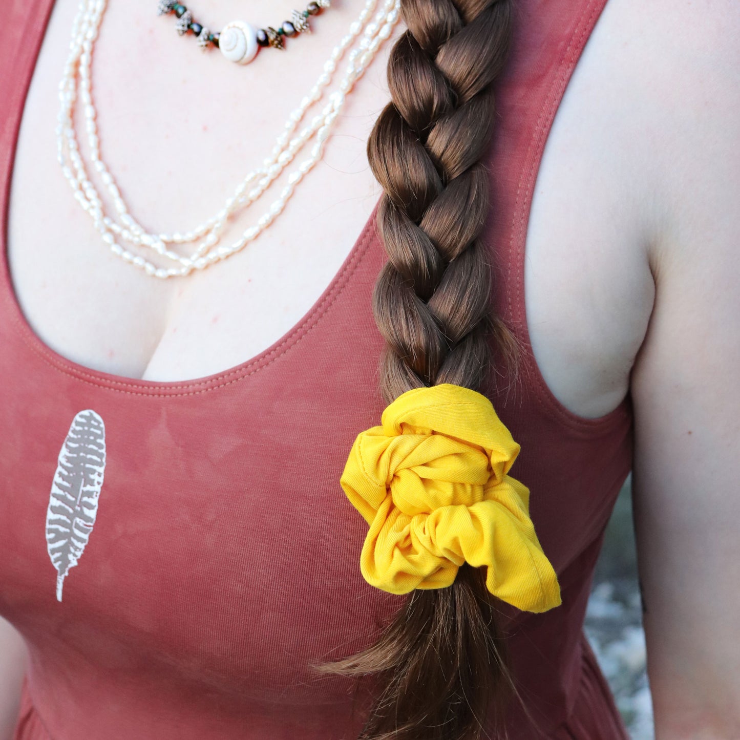 Summer Sunset Scrunchie