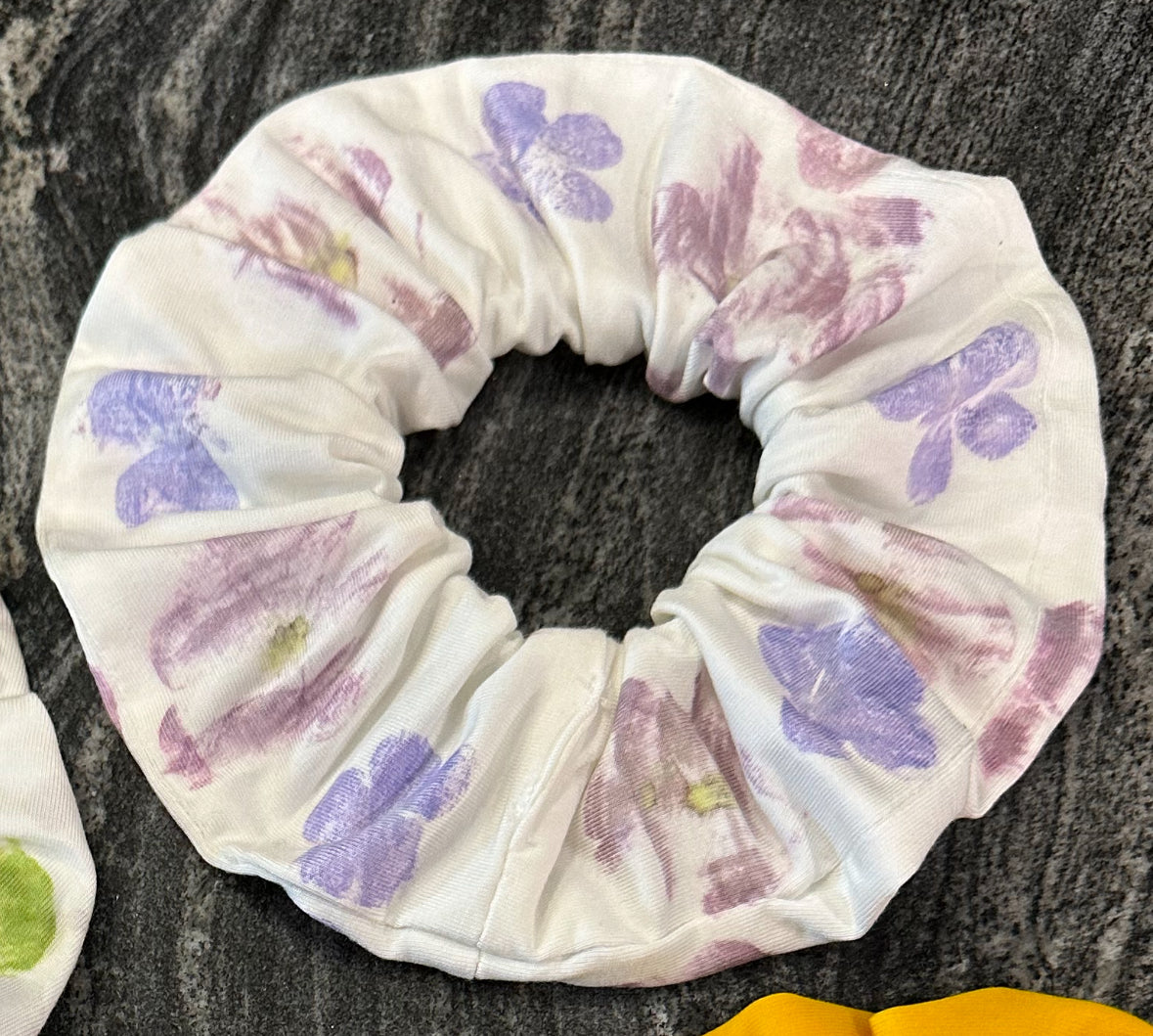 Flower Garden Scrunchie