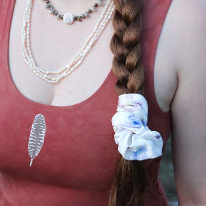 Flower Garden Scrunchie